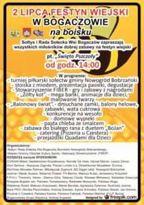 plakat festynu bogaczów