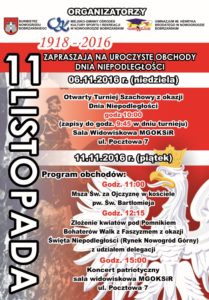 plakat- dzień niepodlwgłości