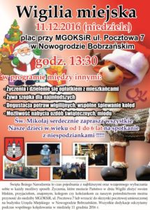 plakat- wigilia
