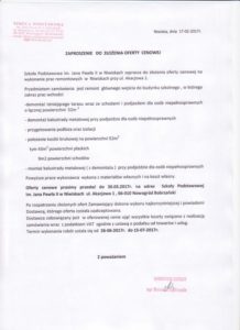 zapytanie ofertowe pełna treść 
