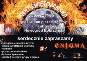 plakat noc świętojańska