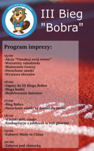 harmonogram biegu bobra
