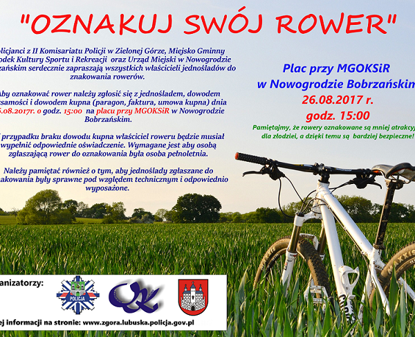plakat rower