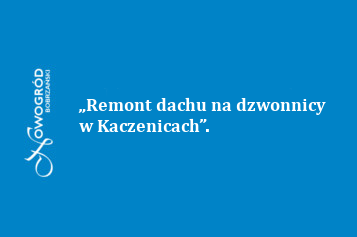 projekt remont dachu 