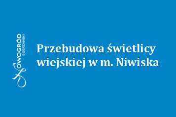 świetlica wiejska niwiska