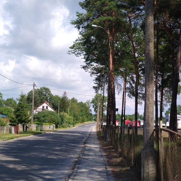ul. Fabryczna - przed modernizacją