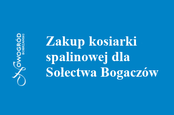 bogaczów kosiarka