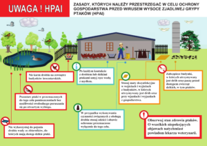 ZASADY, KTÓRYCH NALEŻY PRZESTRZEGAĆ W CELU OCHRONY GOSPODARSTWA PRZED WIRUSEM WYSOCE ZJADLIWEJ GRYPY PTAKÓW
